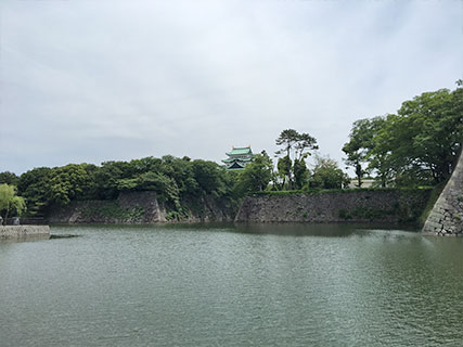 名古屋城　水堀